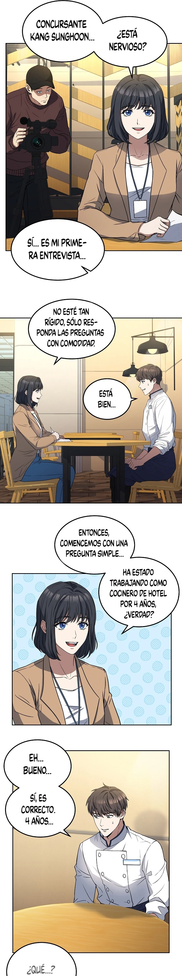 El Chef Más Joven Del Hotel De 3ra Categoría capítulo 13, página 9