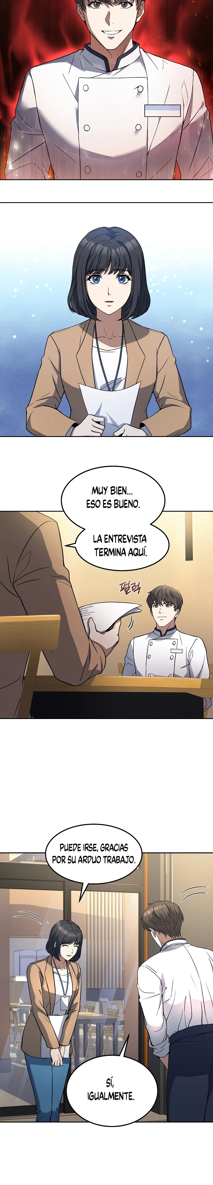 El Chef Más Joven Del Hotel De 3ra Categoría capítulo 13, página 14