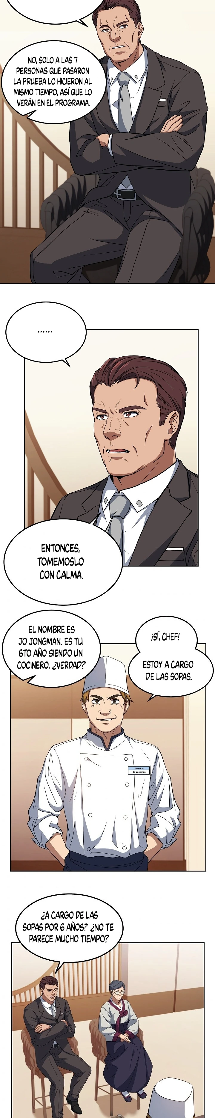 El Chef Más Joven Del Hotel De 3ra Categoría capítulo 14, página 4