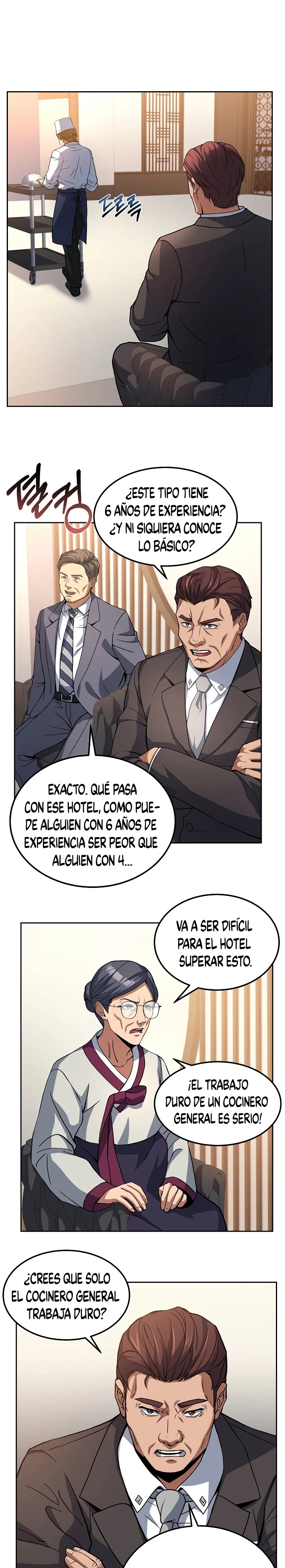 El Chef Más Joven Del Hotel De 3ra Categoría capítulo 14, página 15