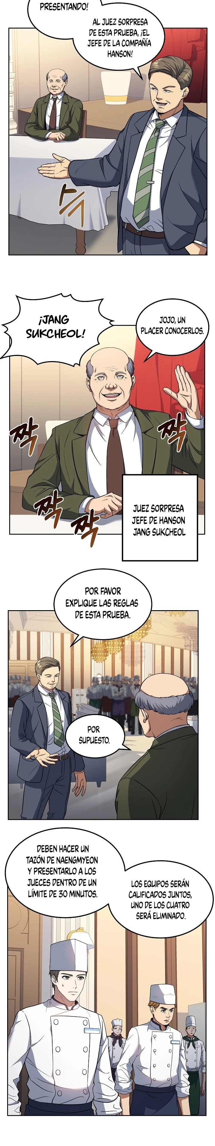 El Chef Más Joven Del Hotel De 3ra Categoría capítulo 15, página 5