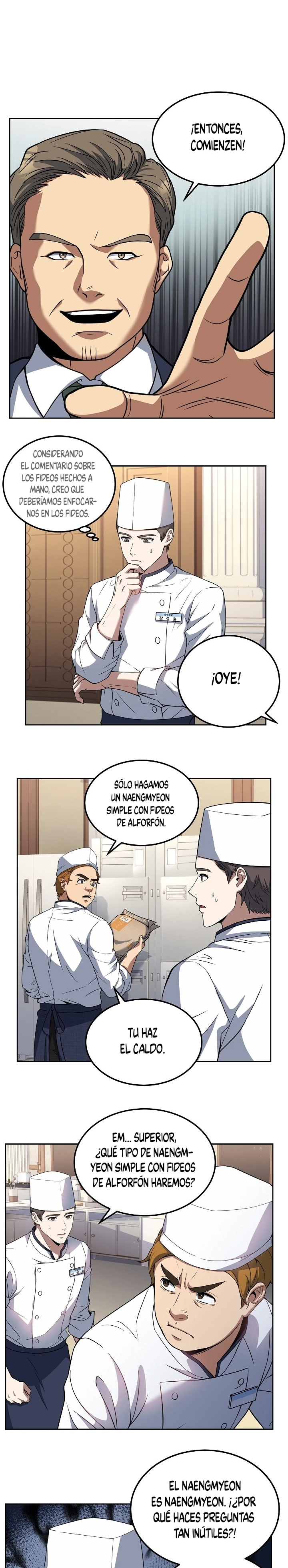 El Chef Más Joven Del Hotel De 3ra Categoría capítulo 15, página 7