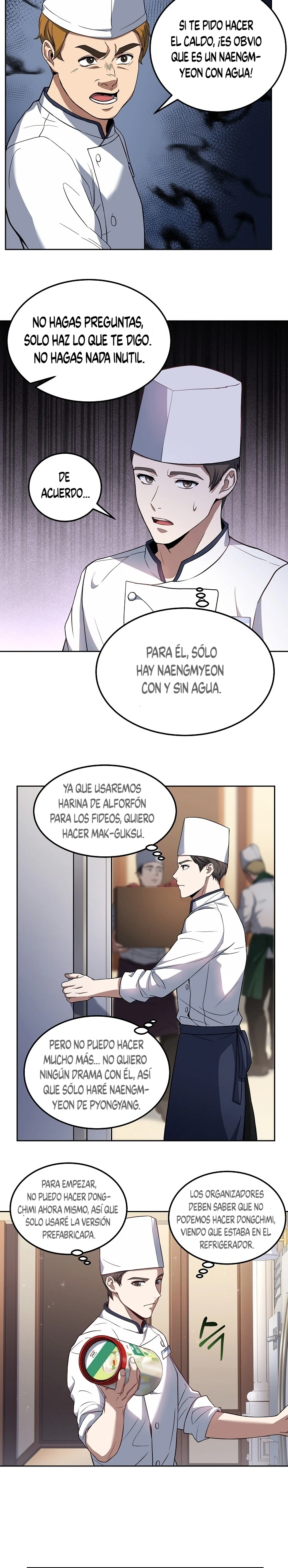 El Chef Más Joven Del Hotel De 3ra Categoría capítulo 15, página 8