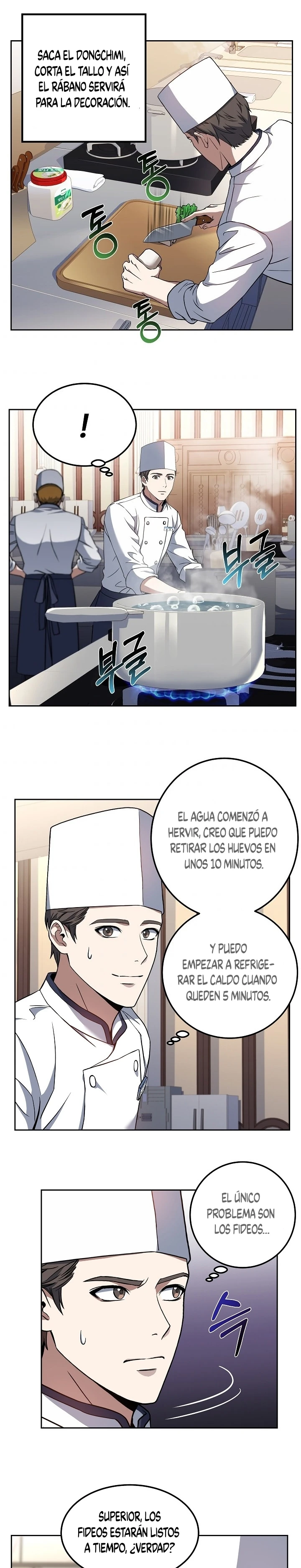 El Chef Más Joven Del Hotel De 3ra Categoría capítulo 15, página 13