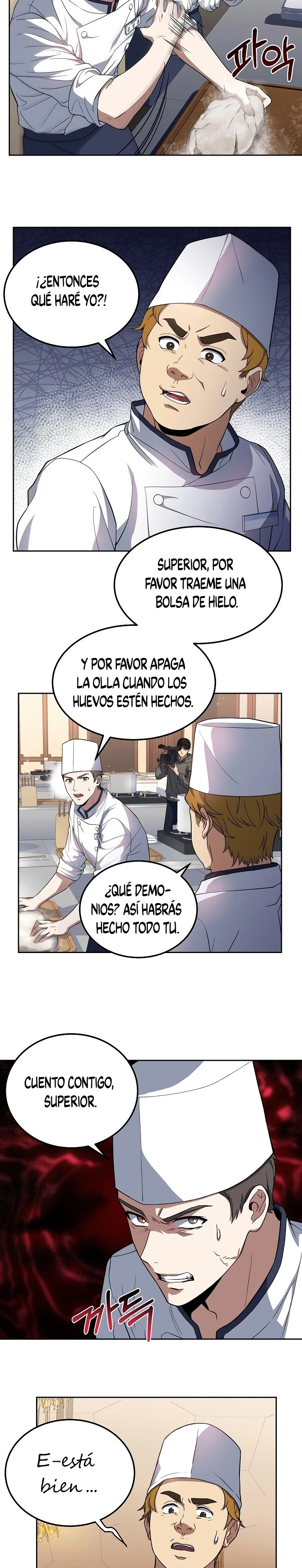 El Chef Más Joven Del Hotel De 3ra Categoría capítulo 15, página 16