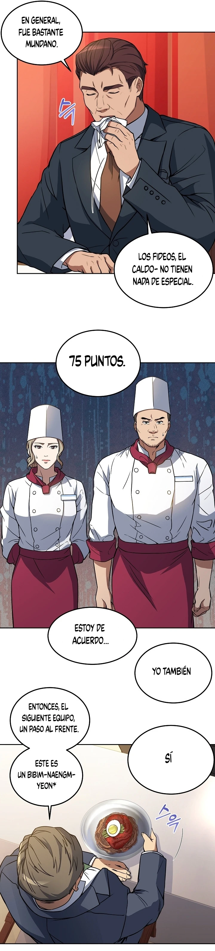 El Chef Más Joven Del Hotel De 3ra Categoría capítulo 16, página 6