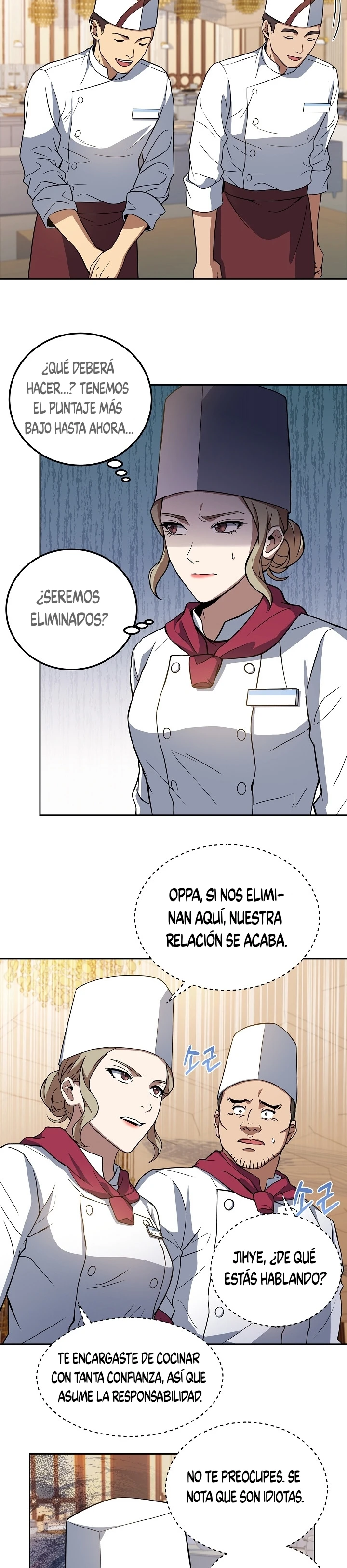 El Chef Más Joven Del Hotel De 3ra Categoría capítulo 16, página 10