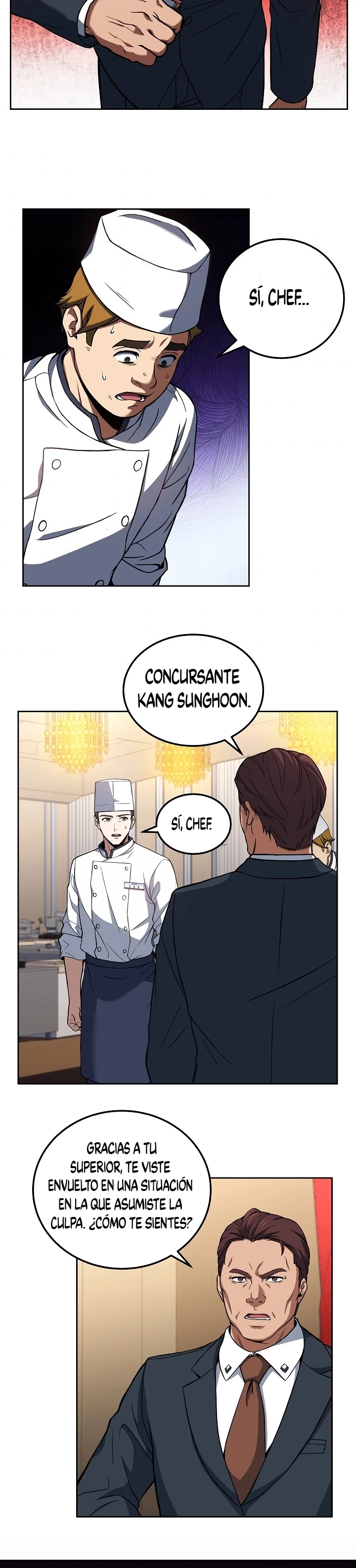 El Chef Más Joven Del Hotel De 3ra Categoría capítulo 17, página 5