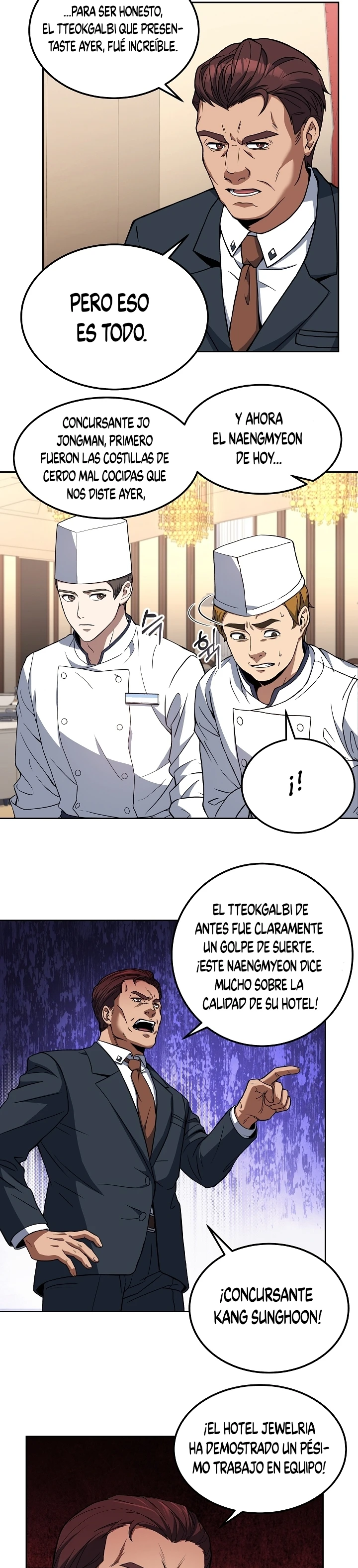 El Chef Más Joven Del Hotel De 3ra Categoría capítulo 17, página 7