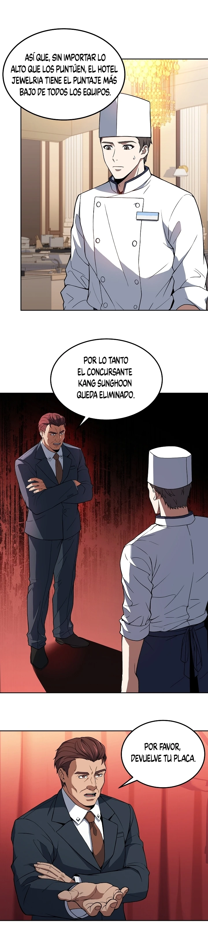 El Chef Más Joven Del Hotel De 3ra Categoría capítulo 17, página 14