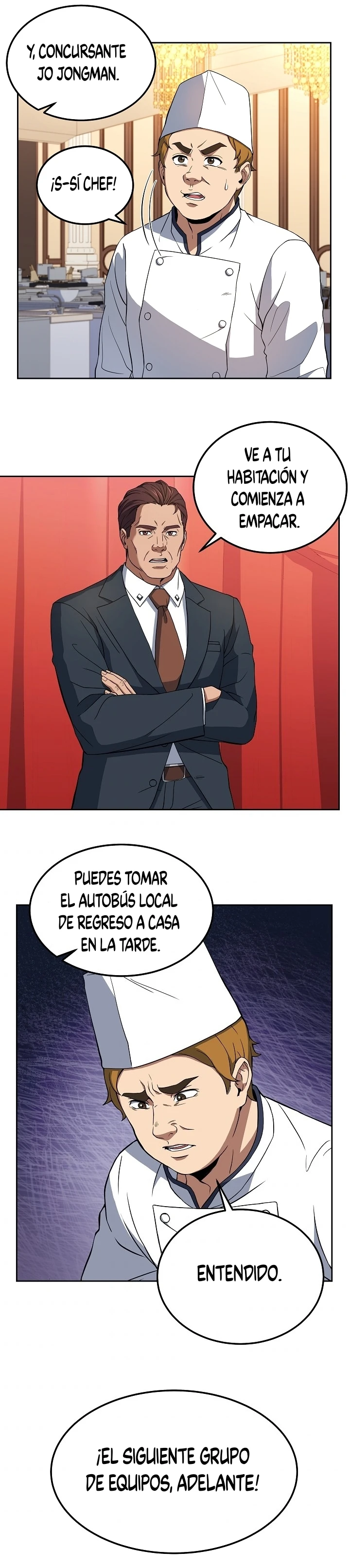 El Chef Más Joven Del Hotel De 3ra Categoría capítulo 17, página 18