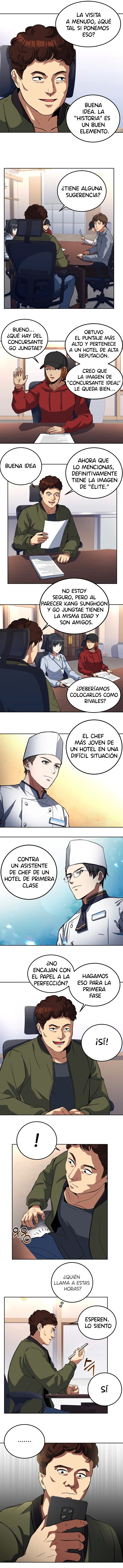El Chef Más Joven Del Hotel De 3ra Categoría capítulo 18, página 9