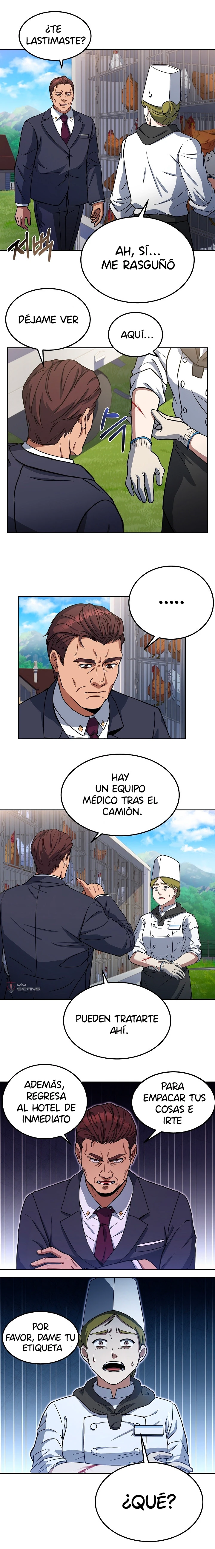El Chef Más Joven Del Hotel De 3ra Categoría capítulo 21, página 6