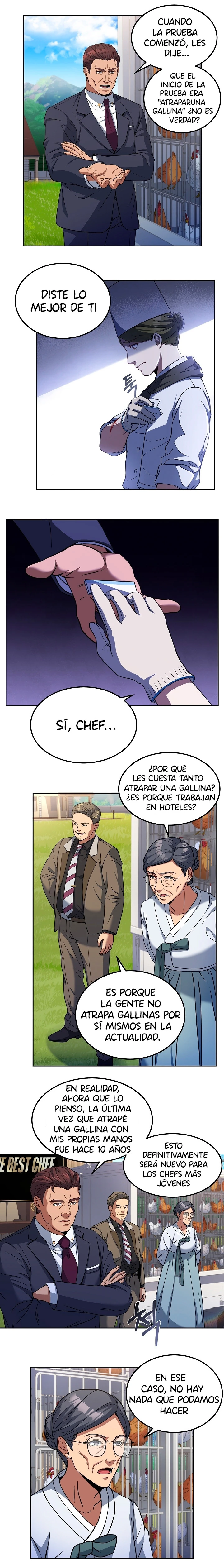 El Chef Más Joven Del Hotel De 3ra Categoría capítulo 21, página 7