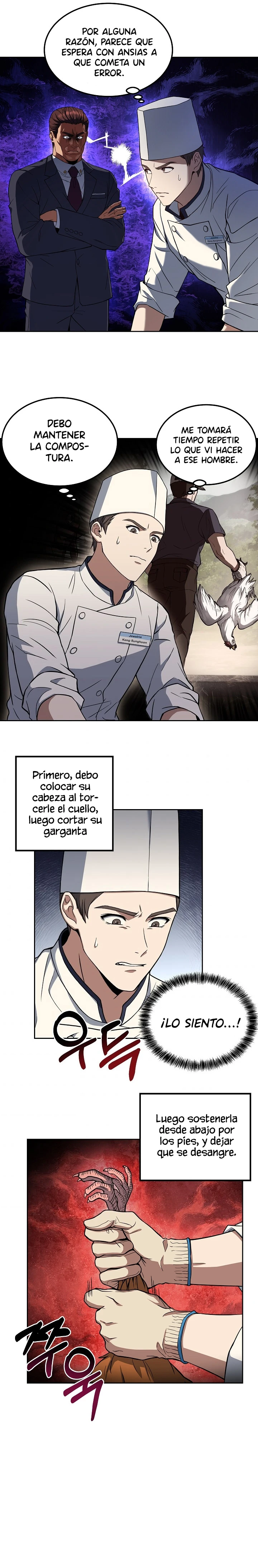 El Chef Más Joven Del Hotel De 3ra Categoría capítulo 22, página 4