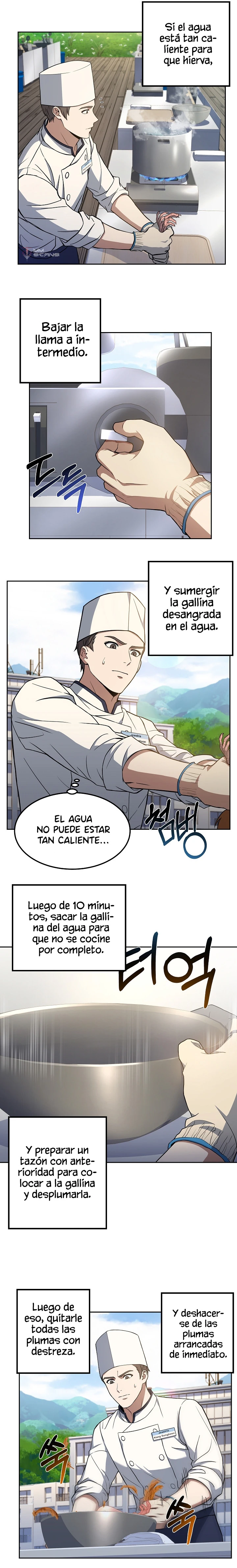 El Chef Más Joven Del Hotel De 3ra Categoría capítulo 22, página 5