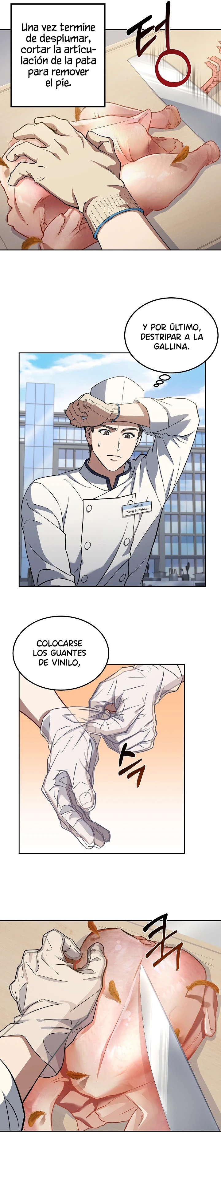 El Chef Más Joven Del Hotel De 3ra Categoría capítulo 22, página 6