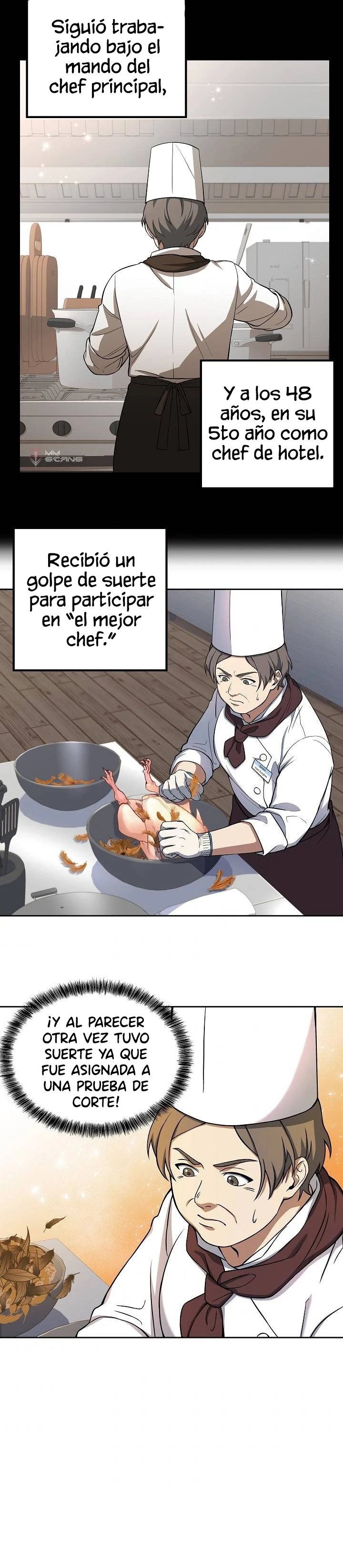 El Chef Más Joven Del Hotel De 3ra Categoría capítulo 22, página 15