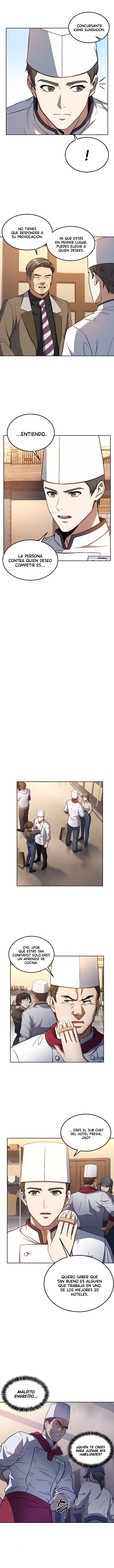 El Chef Más Joven Del Hotel De 3ra Categoría capítulo 25, página 6