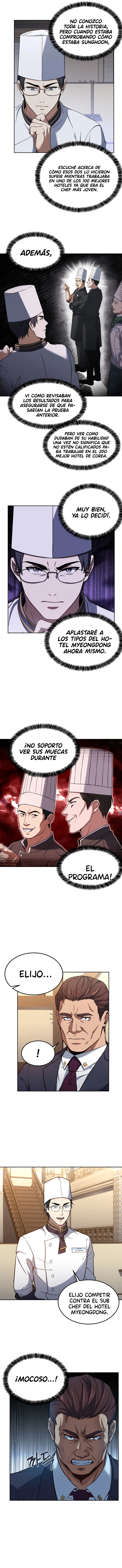 El Chef Más Joven Del Hotel De 3ra Categoría capítulo 28, página 8