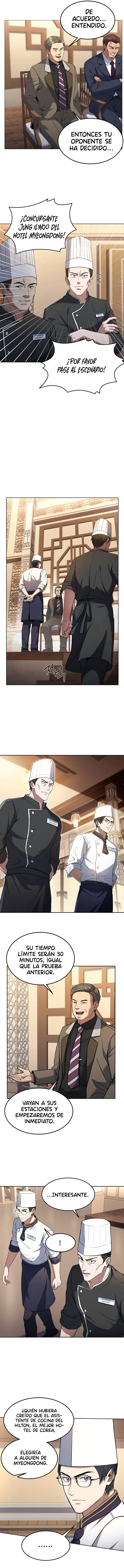El Chef Más Joven Del Hotel De 3ra Categoría capítulo 28, página 9