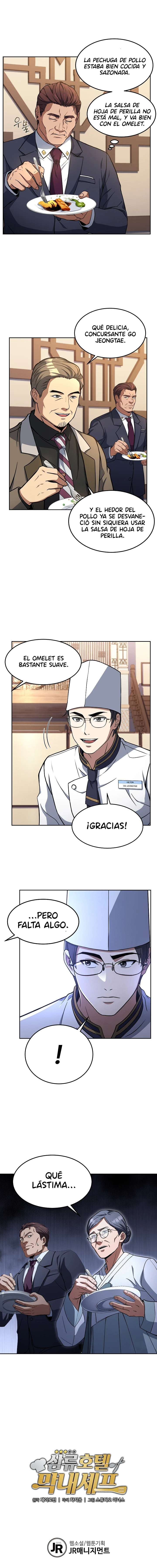 El Chef Más Joven Del Hotel De 3ra Categoría capítulo 28, página 12