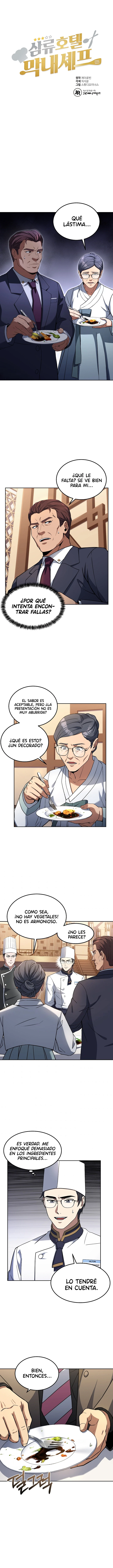 El Chef Más Joven Del Hotel De 3ra Categoría capítulo 29, página 3