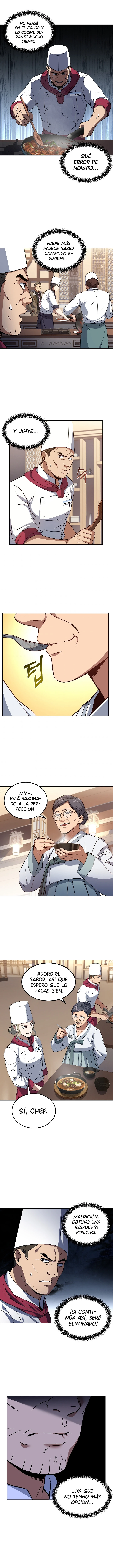 El Chef Más Joven Del Hotel De 3ra Categoría capítulo 32, página 9