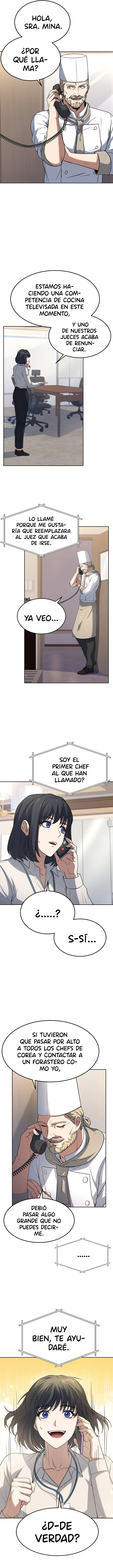 El Chef Más Joven Del Hotel De 3ra Categoría capítulo 42, página 7