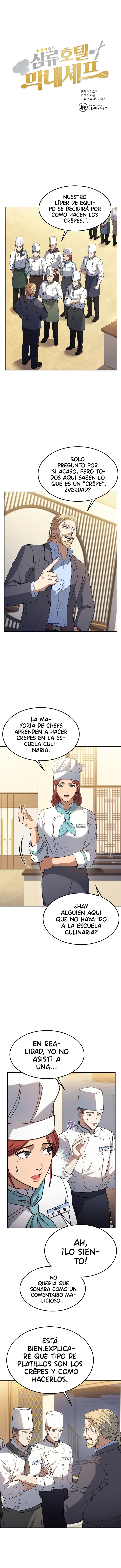 El Chef Más Joven Del Hotel De 3ra Categoría capítulo 45, página 2