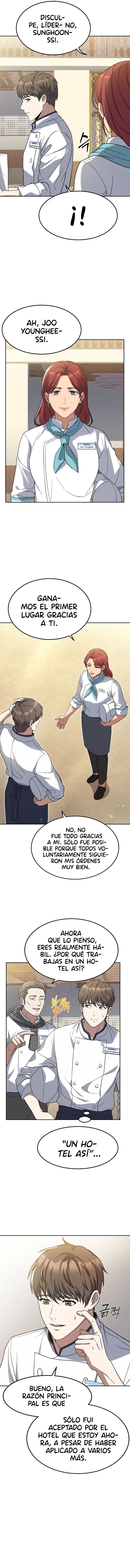 El Chef Más Joven Del Hotel De 3ra Categoría capítulo 51, página 13