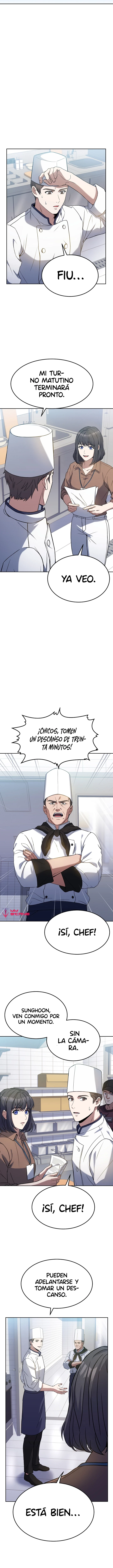 El Chef Más Joven Del Hotel De 3ra Categoría capítulo 55, página 6