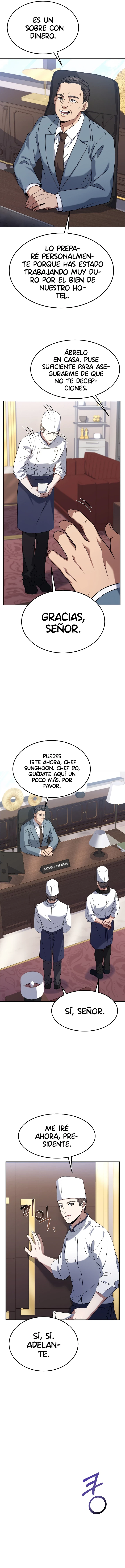 El Chef Más Joven Del Hotel De 3ra Categoría capítulo 56, página 5