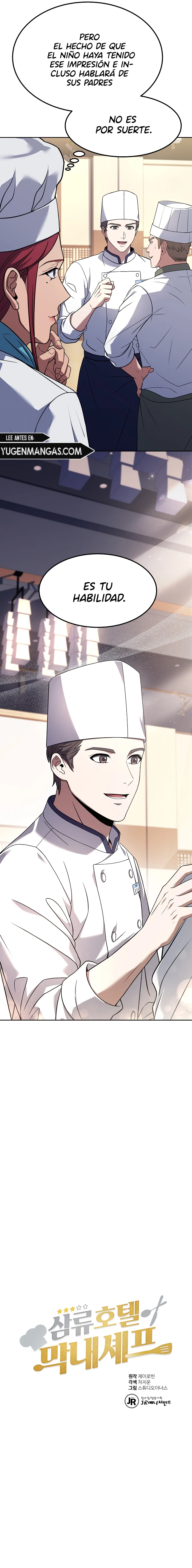 El Chef Más Joven Del Hotel De 3ra Categoría capítulo 64, página 16