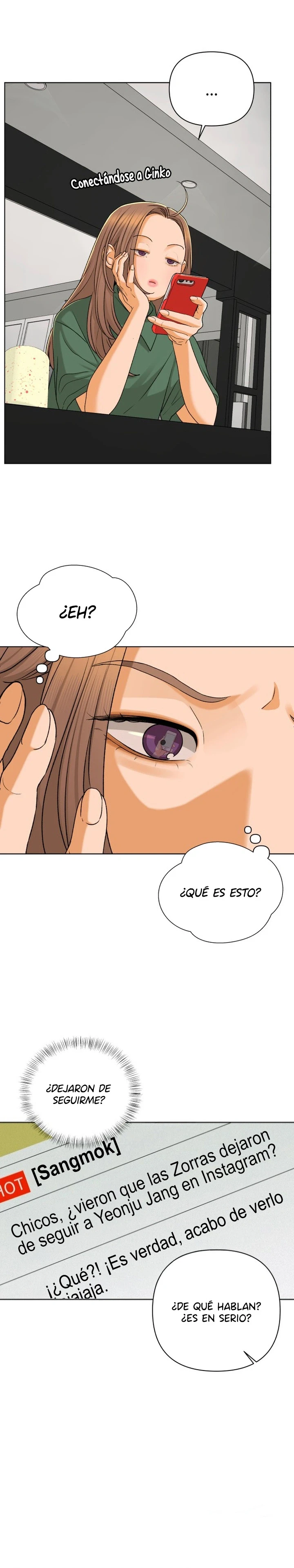 El club de las Zorras capítulo 120, página 17