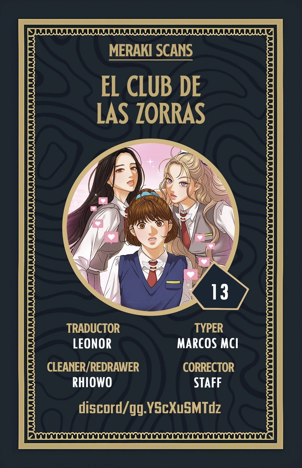 El club de las Zorras capítulo 13, página 1