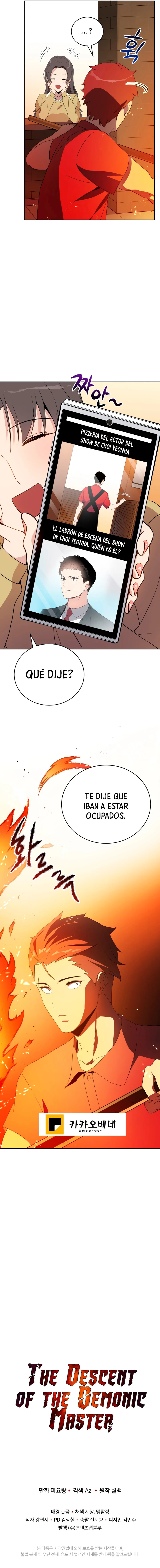 El Descenso Del Maestro Demoniaco capítulo 70, página 19