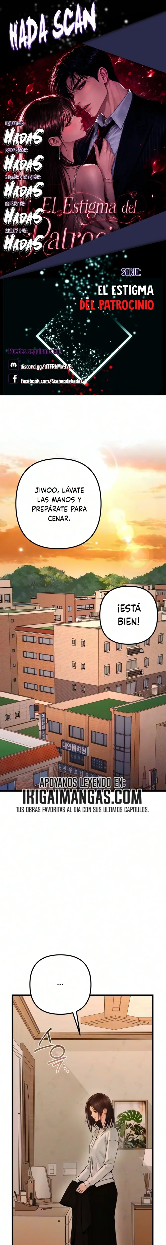 El Estigma del Patrocinio capítulo 12, página 1