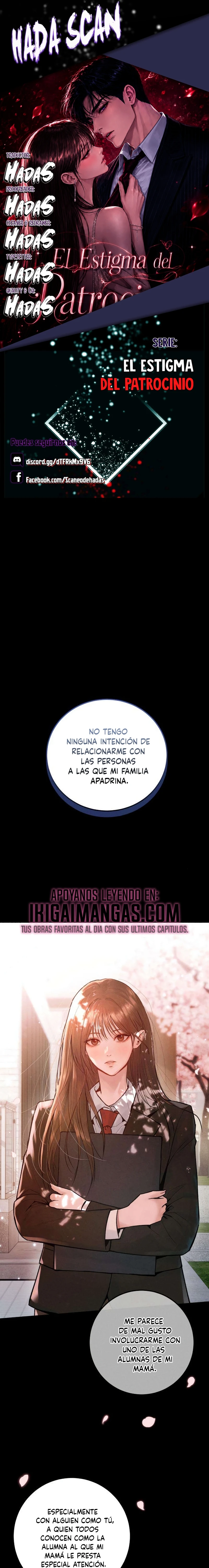 El Estigma del Patrocinio capítulo 3, página 1