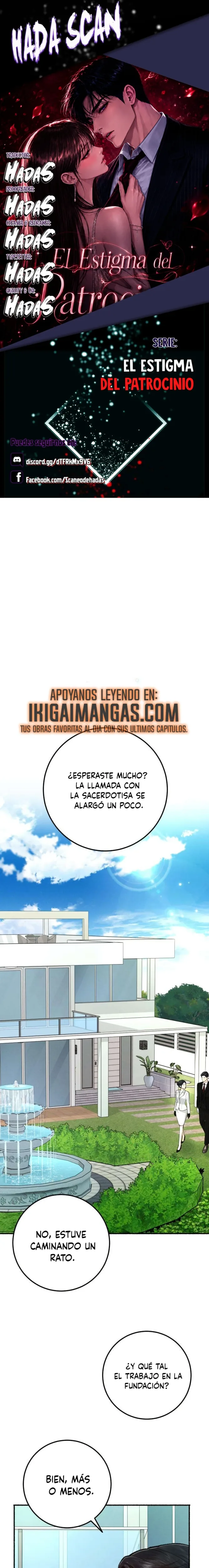 El Estigma del Patrocinio capítulo 7, página 1