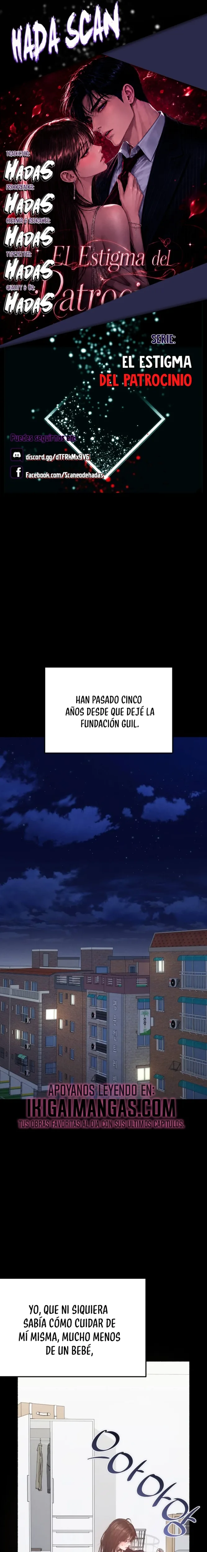 El Estigma del Patrocinio capítulo 9, página 1