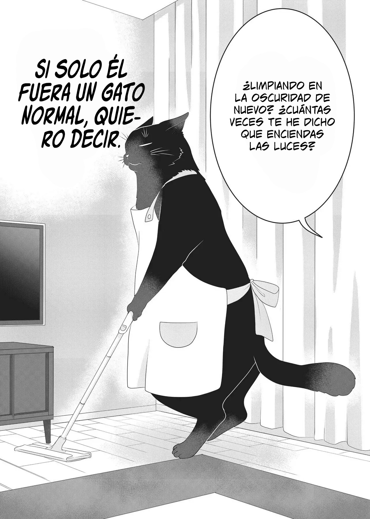 El Gato Magistral vuelve a estar deprimido hoy capítulo 1, página 9