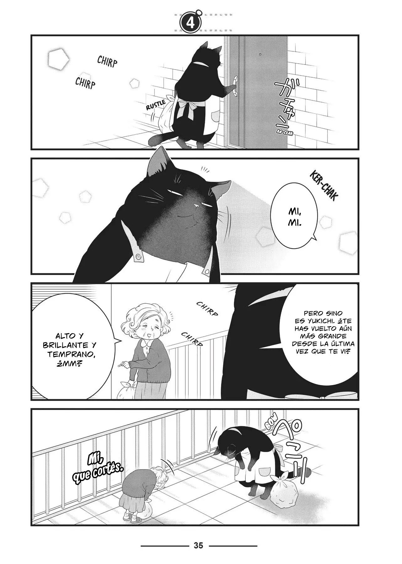 El Gato Magistral vuelve a estar deprimido hoy capítulo 4, página 2