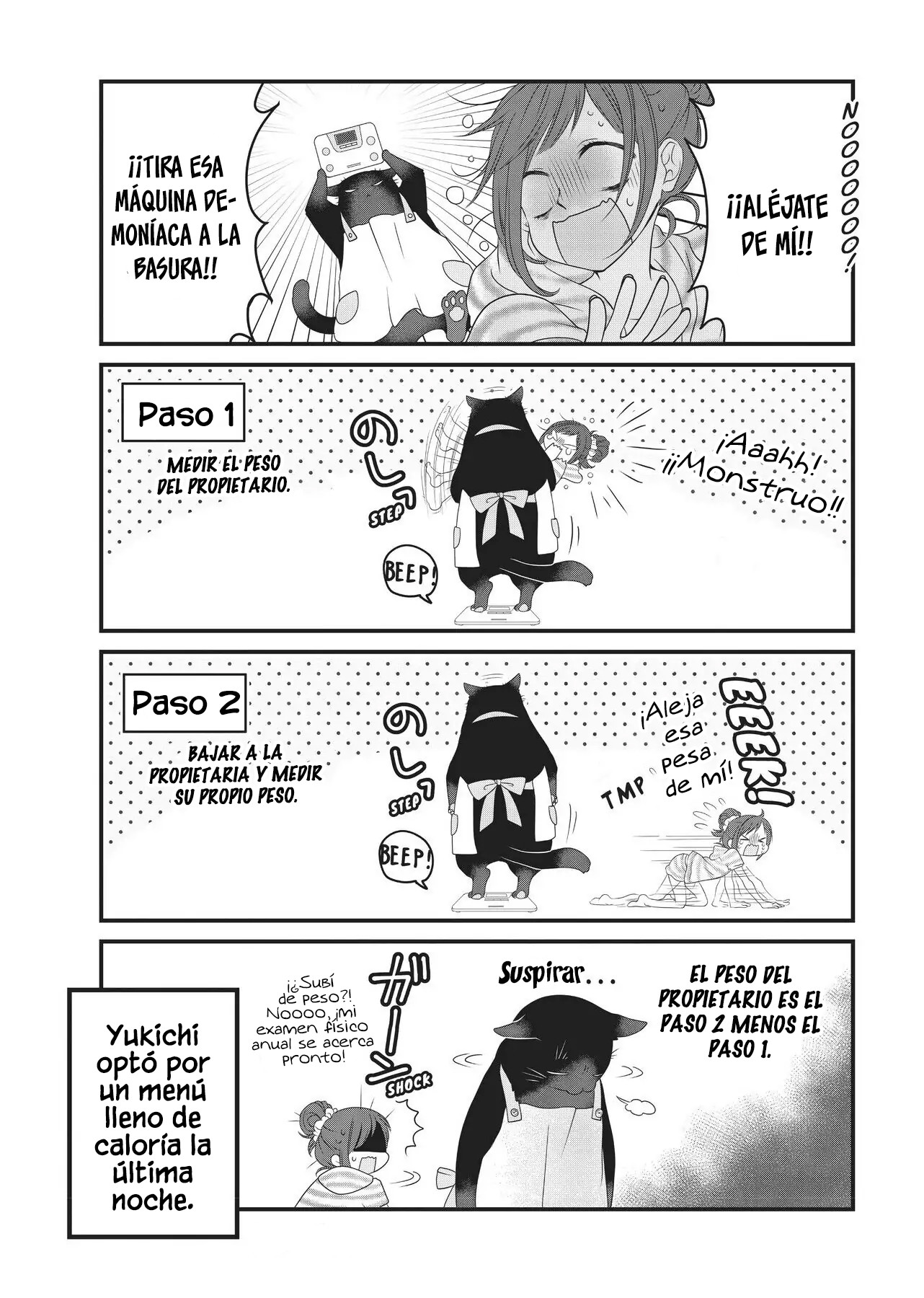 El Gato Magistral vuelve a estar deprimido hoy capítulo 4, página 6