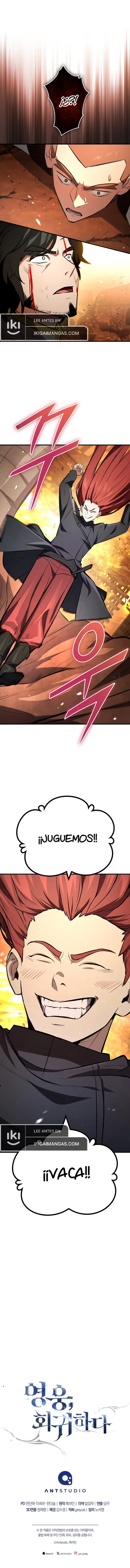 El Héroe Regresa capítulo 126, página 13