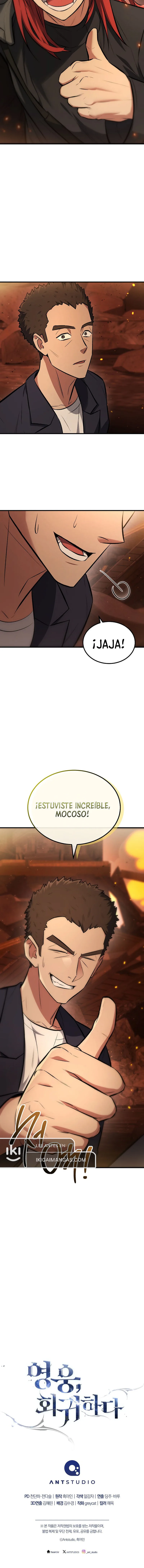 El Héroe Regresa capítulo 134, página 14