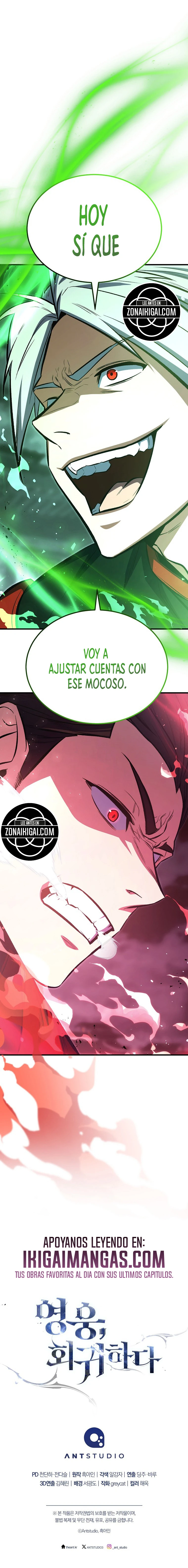 El Héroe Regresa capítulo 153, página 22
