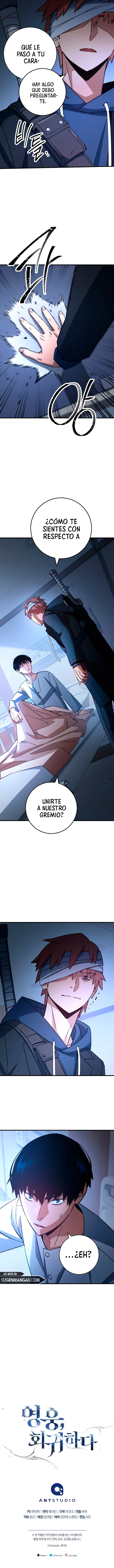 El Héroe Regresa capítulo 47, página 18