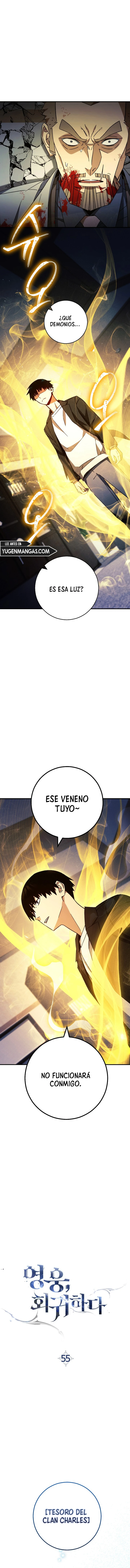 El Héroe Regresa capítulo 55, página 3