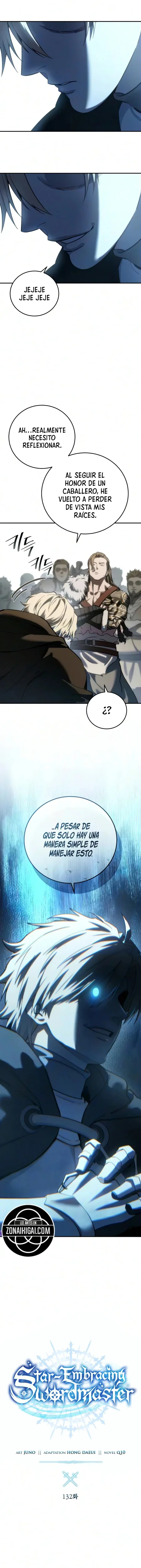El Maestro Espadachín Alentado Por Las Estrellas capítulo 132, página 8